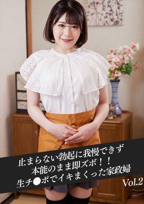 止まらない勃起に我慢できず本能のまま即ズボ！！生チ●ポでイキまくった家政婦　Vol.02