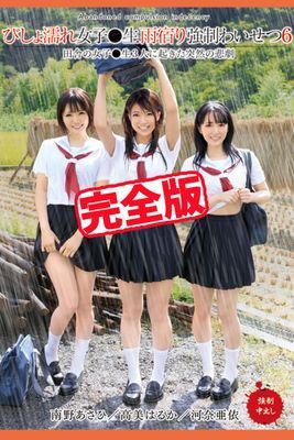 【完全版】びしょ濡れ女子○生雨宿り強制わいせつ6 / 南野あさひ 河奈亜依 高美はるか