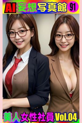 AI妄想写真館91　美人女性社員Vol.04
