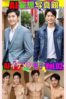 AI妄想写真館 AIイケメン男子Vol.02