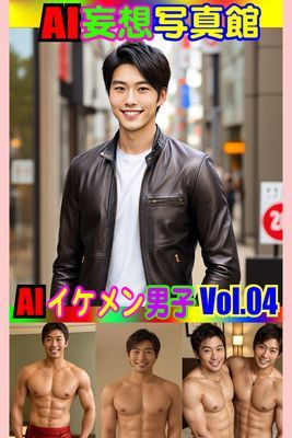 AI妄想写真館 AIイケメン男子Vol.04
