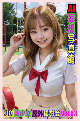 AI妄想写真館 JK美少女 屋外撮影会 Vol.03