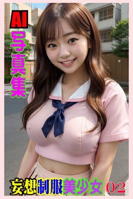 AI写真集 妄想制服美少女 02