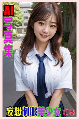 AI写真集 妄想制服美少女 08