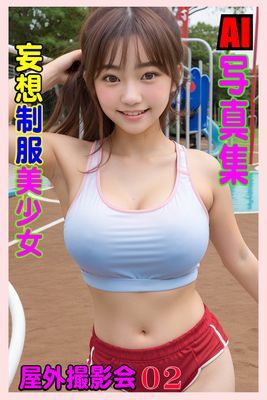 AI写真集 妄想制服美少女 屋外撮影会02