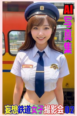 AI写真集 妄想鉄道女子撮影会 02