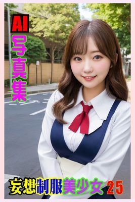 AI写真集 妄想制服美少女 25