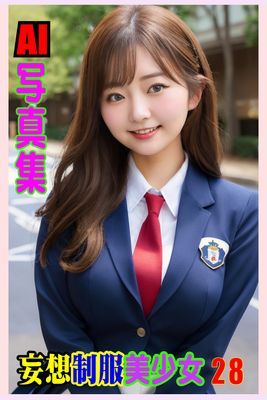AI写真集 妄想制服美少女 28