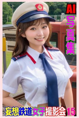 AI写真集 妄想鉄道女子撮影会 15