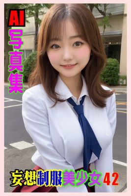AI写真集 妄想制服美少女 42