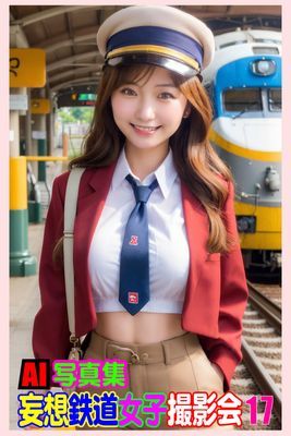 AI写真集 妄想鉄道女子撮影会 17