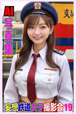 AI写真集 妄想鉄道女子撮影会 19