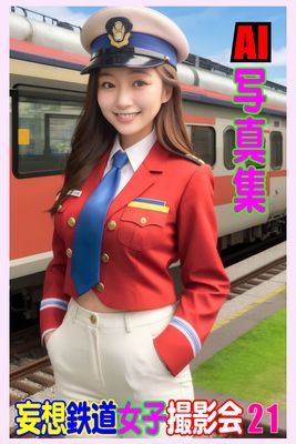 AI写真集 妄想鉄道女子撮影会 21