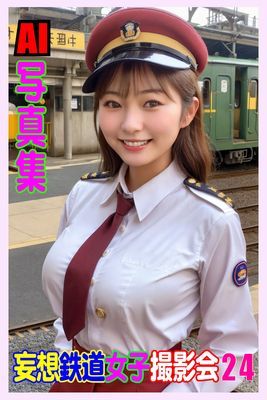 AI写真集 妄想鉄道女子撮影会 24