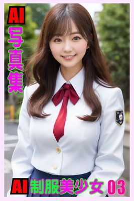 AI写真集　AI制服美少女03