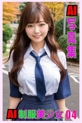 AI写真集　AI制服美少女04