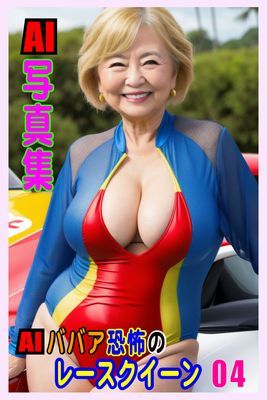 AI写真集　AIババア恐怖のレースクイーン04