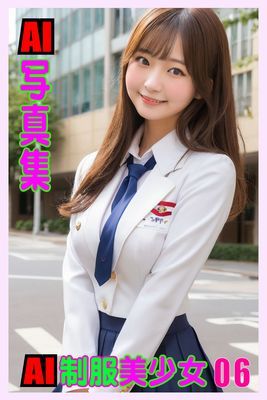 AI写真集　AI制服美少女06