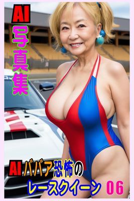 AI写真集　AIババア恐怖のレースクイーン06