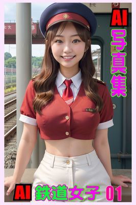 AI写真集　AI鉄道女子01