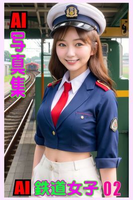 AI写真集　AI鉄道女子02