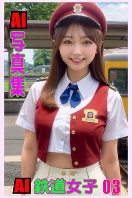 AI写真集　AI鉄道女子03