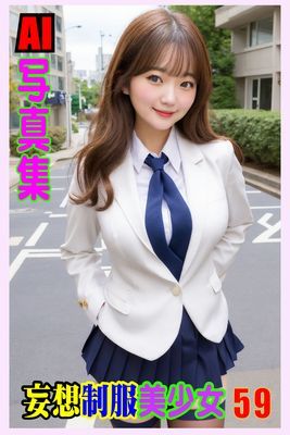 AI写真集 妄想制服美少女 59