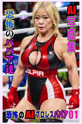 AI写真集 恐怖のAIプロレスババア01