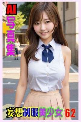 AI写真集 妄想制服美少女 62