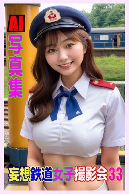 AI写真集 妄想鉄道女子撮影会 33