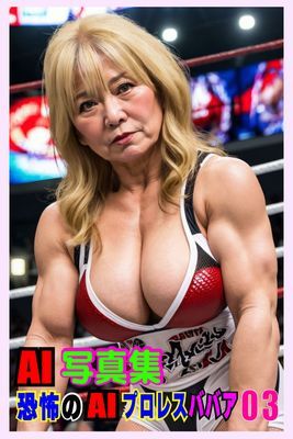 AI写真集 恐怖のAIプロレスババア03