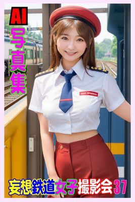 AI写真集 妄想鉄道女子撮影会 37