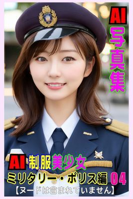 AI写真集　AI制服美少女　ミリタリー・ポリス編04