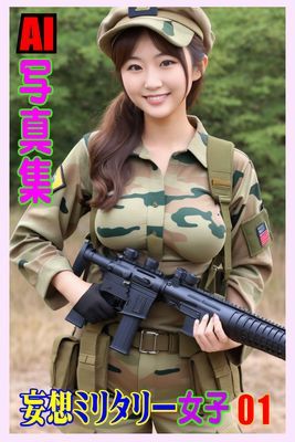 AI写真集 妄想ミリタリー女子01