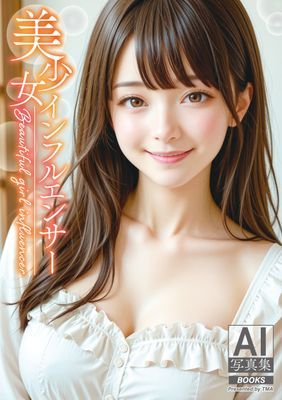 AI写真集　美少女インフルエンサー