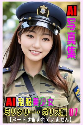 AI写真集　AI制服美少女　ミリタリー・ポリス編07