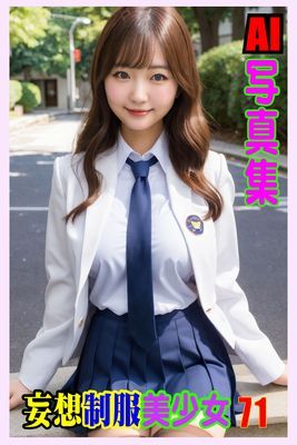 AI写真集 妄想制服美少女 71