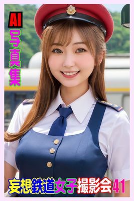 AI写真集 妄想鉄道女子撮影会 41