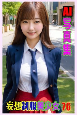 AI写真集 妄想制服美少女 76