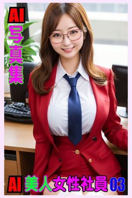 AI写真集 AI美人女性社員 03