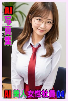AI写真集 AI美人女性社員 04