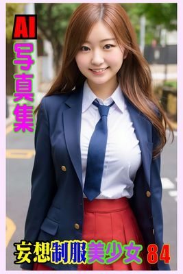 AI写真集 妄想制服美少女 84