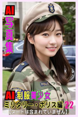AI写真集　AI制服美少女　ミリタリー・ポリス編22