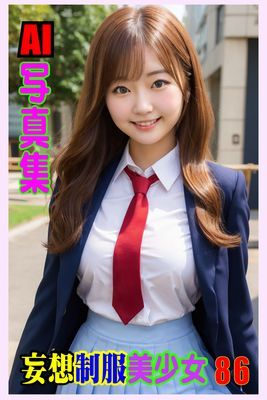 AI写真集 妄想制服美少女 86