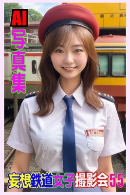 AI写真集 妄想鉄道女子撮影会 55
