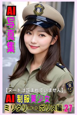 AI写真集　AI制服美少女　ミリタリー・ポリス編27
