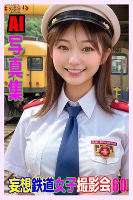 AI写真集 妄想鉄道女子撮影会 60