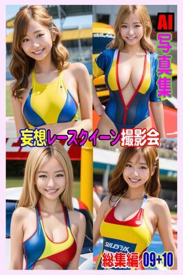 AI写真集 妄想レースクイーン撮影会 総集編 09+10