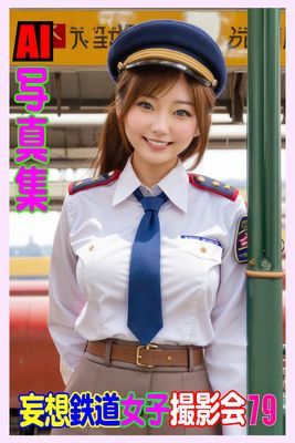 AI写真集 妄想鉄道女子撮影会 79
